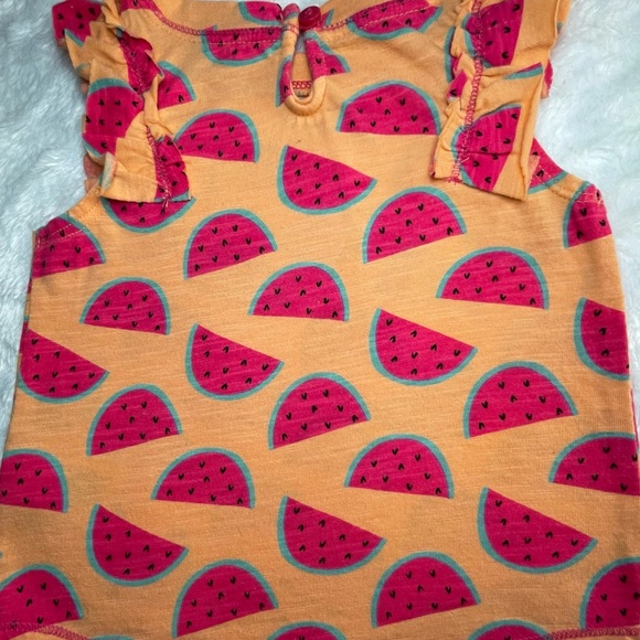 Baby Girl BRIGHT Top| Watermelon 12 months - Picture 4 of 7